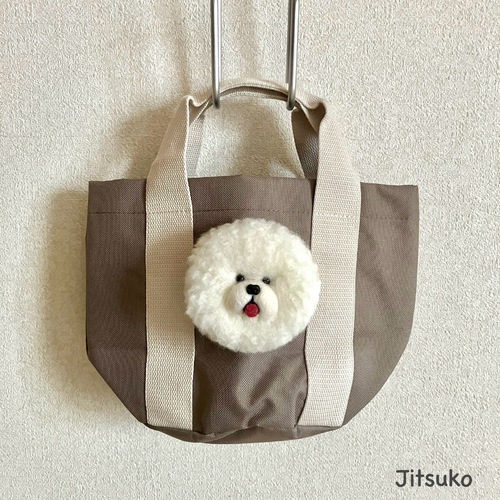 入手困難 羊毛フェルト作家 sako様 がま口ポシェット 佐々木伸子先生と